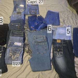 KanCan Women's Blue Boot Cut Jeans